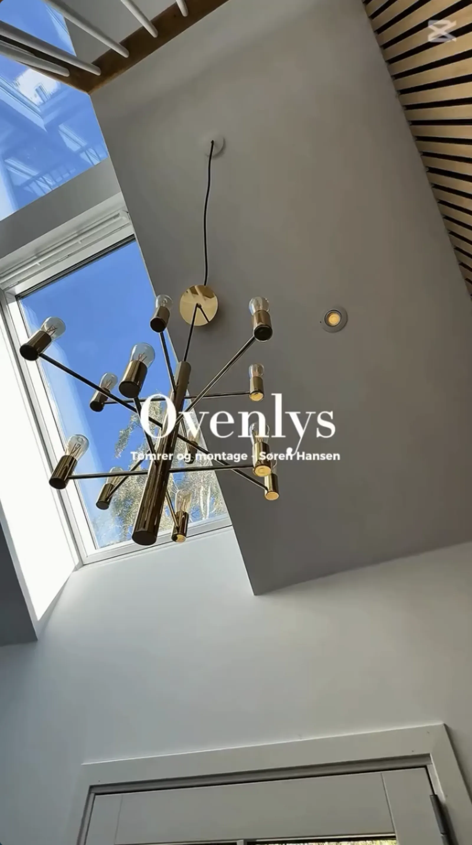 Ovenlys renovering 1